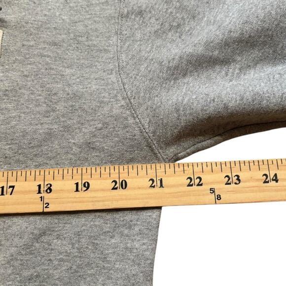 Champion USCG Coast Guard Hoodie Sweatshirt Heather Gray Size Medium Embroidered - Picture 5 of 7